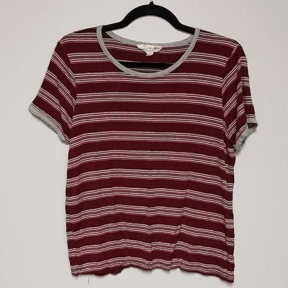 Pink Republic Ringer Shirt  - Picture 1 of 3